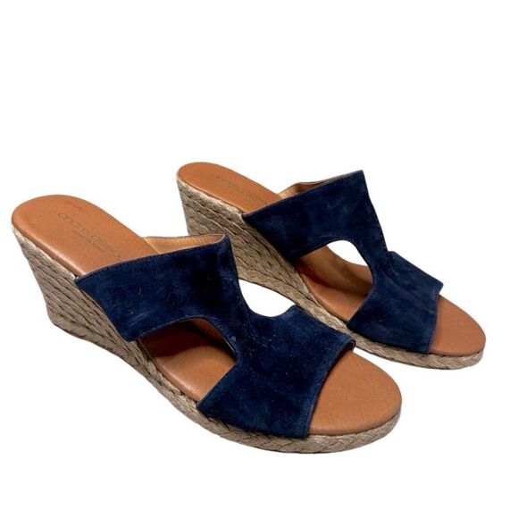 NWOT Andre Assous Alana suede espadrille size 40 - Picture 6 of 7